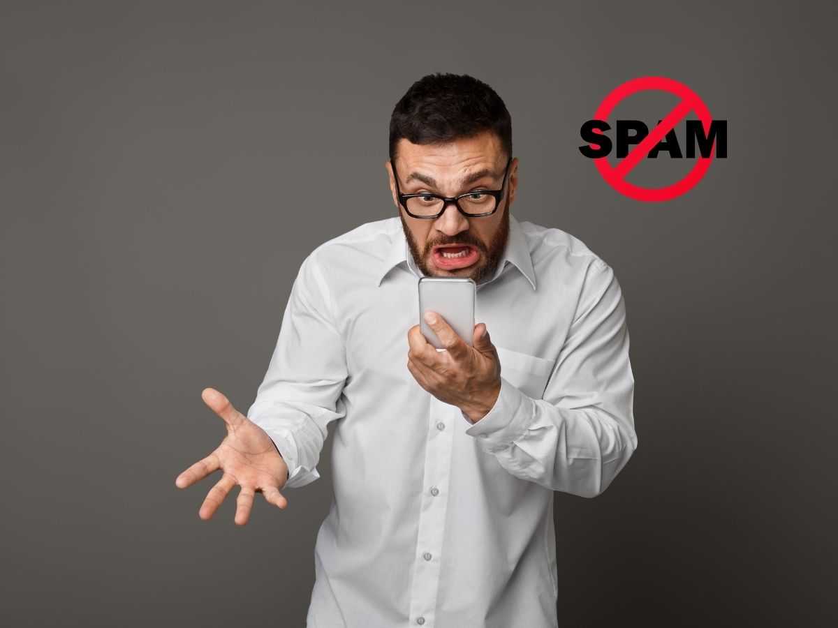 Persona che riceve Chiamata Spam 